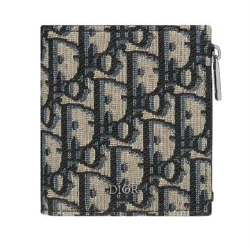 DIOR Geldbörse Beige Schwarz Oblique Jacquard 2ESBC339YSE_H27E 147584254