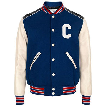 Celine Cobalt Classic Teddy Wool Oversized Jacket 49536687