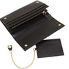 Prada Saffiano Triangle Leather Flap Long Wallet 1MH132 QHH F0002 130180308 [P]