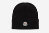 MONCLER キャッシュミア ビーニー ブラック stamp: 3B00065 M1900 999 127501402 [P]