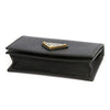 Prada Saffiano Triangle Logo Black Card Holder stamp: 1MC122 QHH F0002 121735915 [P]