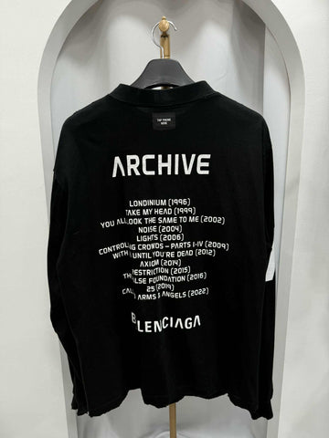 BALENCIAGA Kaufhaus Archiv Langarm T-Shirt S 147586352