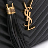 SAINT LAURENT Monogram Quilted Mini Crossbody Bag Schwarz 748849 DV707 1000 115442281 [P]