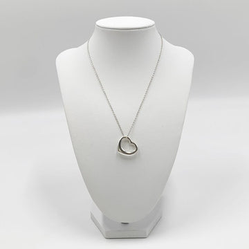 Tiffany & Co Tiffany Elsa Peretti Open Heart Necklace 22mm Silver 89 147600675