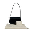 SAINT LAURENT Schwarze Halbmond Voltaire Mini Schultertasche H00171 147622394 [P]