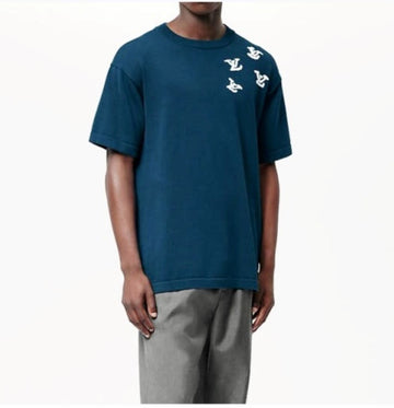 Louis Vuitton Jazz Trumpeter Knit Short Sleeve Shirt (L) 147623738