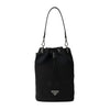 Prada Triangle Logo Strap Pouch Black Reform 1NS369 119570093 [P]