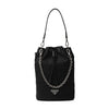 Prada Triangle Logo Strap Pouch Black Reform 1NS369 119570093 [P]