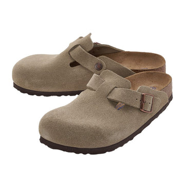 BIRKENSTOCK 560773 FW25 Unisex Boston Veloursleder Slipper 147627123
