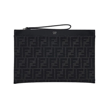 Fendi FF Jacquard Clutch Bag 147627139
