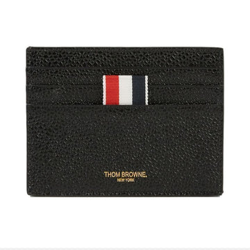 THOM BROWNE トラディショナルロゴ カードホルダー ブラック stamp: MAW165B 05581 001 60605843