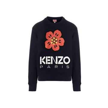 KENZO Flower Logo Sweatshirt Navy 5SW445 4ME 77 58155966