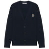 MAISON KITSUNE ドレスド フォックス ウール カーディガン KM00504KT1036 P480 49391919 [P]