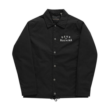 Deus Ex Machina DMF246741 BLK (Workshop) Men's Coach Jacket 144646765 [P]