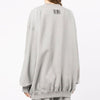 VETEMENTS GREYMELANGE スモール バーコード オーバー マンツーマン 32958299 [P]