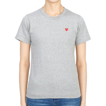 Comme Des Garcons Mini Red Heart Patch AZ T305 051 1 Women's Short Sleeve T-Shirt 30163207