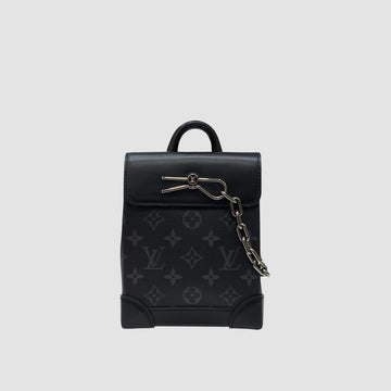 LOUIS VUITTON Monogram Eclipse Nano Steamer Crossbody M82774 147652403
