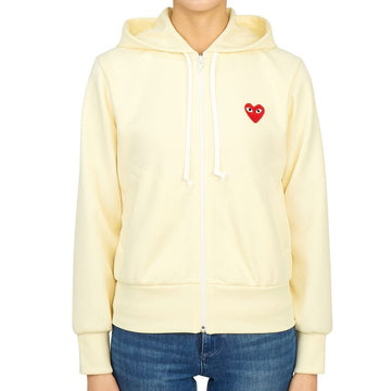 Comme Des Garcons Red Patch Women's Hooded Zip-Up AZ T171 051 3 147654613