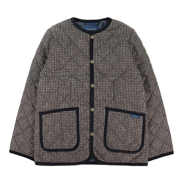 Lavenham Lavenhem Women's Contrast Konrad No-Collar Check Quilted Jacket LV10133 674 147657279
