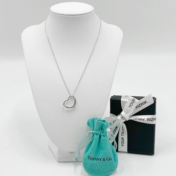 TIFFANY & CO Tiffany Elsa Peretti Offenes Herz 22mm Halskette Silber 91 147657338