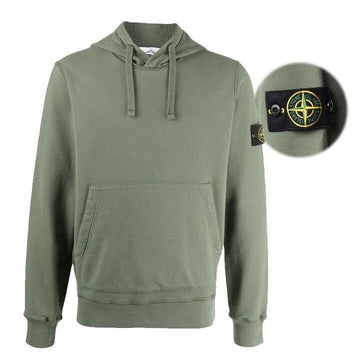 STONE ISLAND ワッペンパッチフリースフードティ 751564120 V0055 160404285 [P]