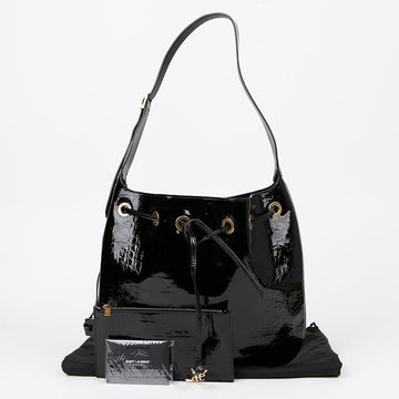 SAINT LAURENT 697918 SEAU フラット バケット ショルダーバッグ 147431905