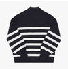 Saint James Lugano Stripe Women's Knit 4313 NAVY GRIS 147570295 [P]