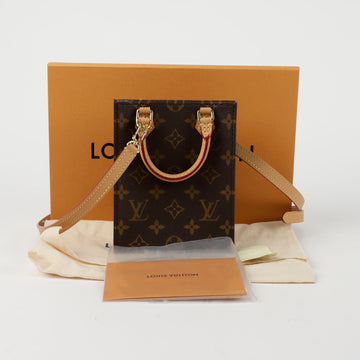 LOUIS VUITTON M81295 Petit Sac Plat Tote Schultertasche 147216588