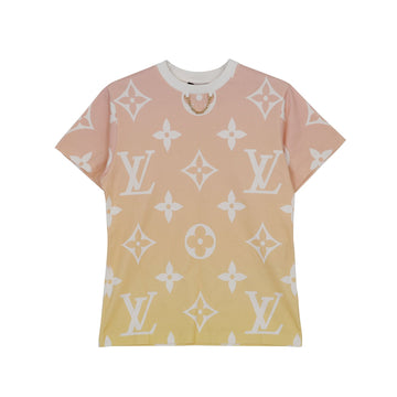 Louis Vuitton Logo Chain Decoration Short Sleeve T-Shirt M Size 147433180