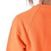 MSGM Brushed Logo Crewneck Sweatshirt Orange stamp: 3341MDM513 serial: 227799 147677932 [P]