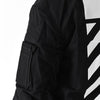 OFF WHITE バックダイアグプリントボンバージャケット OMEH040C99FAB001 1001 147685331 [P]