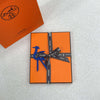 HERMES Bag Charm Tock Tock Grau H1070728 147692035 [P]