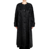 MAXMARA ブラック ニンフェ アルパカ ウール コート 001 92714409 [P]
