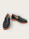 THOM BROWNE ペブルグレイン 三線タブ ペニーローファー 147693627 [P]
