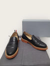 THOM BROWNE ペブルグレイン 三線タブ ペニーローファー 147693627 [P]