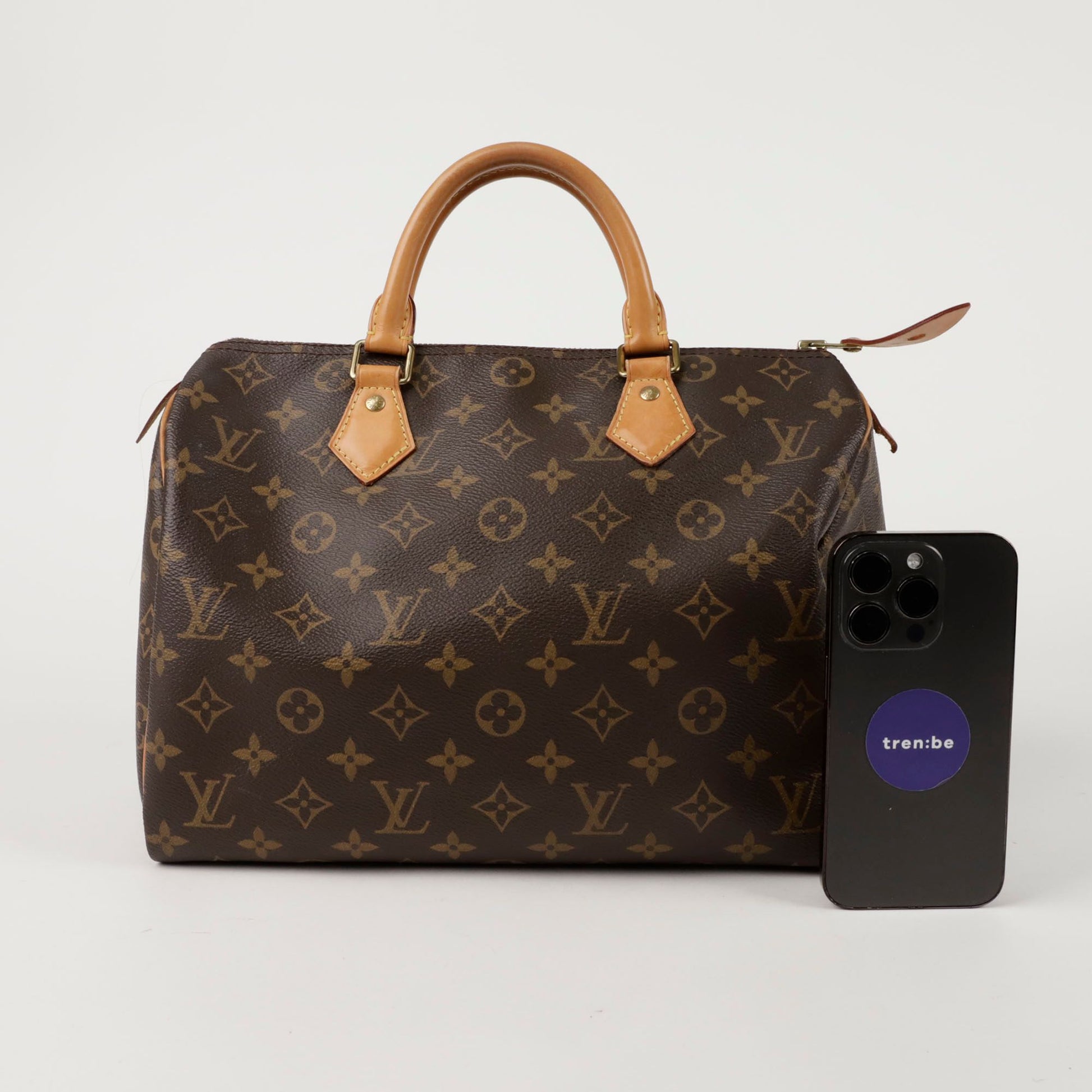 Louis Vuitton Speedy 30 Tote Bag M41526 147449404 – trenbe