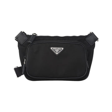 Prada 2VH128 Re-Nylon Saffiano Trim Biker Crossbody Bag 36006 147694639