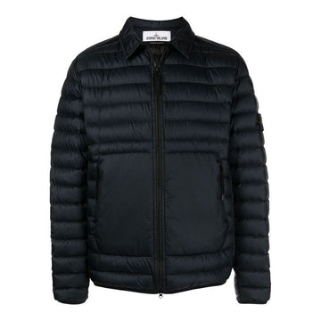 STONE ISLAND ストーン 22SS ワッペン リップストップ ナイロン パディングジャケット ネイビー 761542124 V0020 29087718