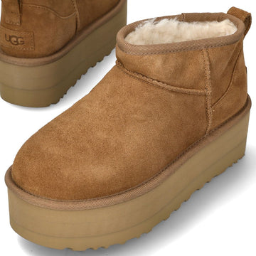 PRADA 25FW アグ クラシック ウルトラ ミニ プラットフォーム ブーツ 1135092 CHE 147700833