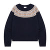 CELINE Triopea Fair Isle Sweater 07MR 09O0ZQ5 147716724 [P]