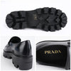 PRADA Leder Loafer mit gebürsteter Oberfläche 147716905 [P]