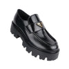 PRADA Leder Loafer mit gebürsteter Oberfläche 147716905 [P]
