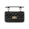 VALENTINO ロックスタッドスパイクキルティングスモールチェーンショルダーバッグ 2W2B0123 NAP 0NO 145431395 [P]