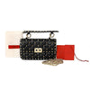 VALENTINO ロックスタッドスパイクキルティングスモールチェーンショルダーバッグ 2W2B0123 NAP 0NO 145431395 [P]