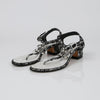 CHANEL CC ロゴ ストラップ サンダル 38 147345135 [P]