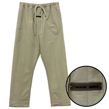 Fear of God Essential Logo Oxford Relaxed Work Pants Abbey Stone stamp: 130SP258146F 147719685