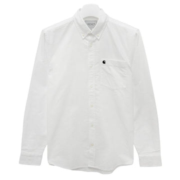 CARHARTT C-Logo Oxford Hemd Weiß 25FW (I030799 12HXX) 147719717