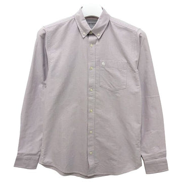 CARHARTT WIP C Logo Oxford Hemd Pink Fog (I030799 31MXX) 147719720