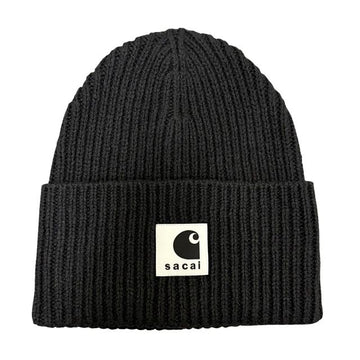 Carhartt SACAI X WIP Logo Wool Knit Beanie Hat 25 00993S 001 147719804