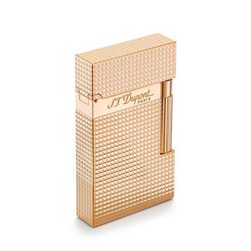 S.T. DUPONT Line 2 Diamond Kopf Roségold Feuerzeug 016424 146829161 [P]